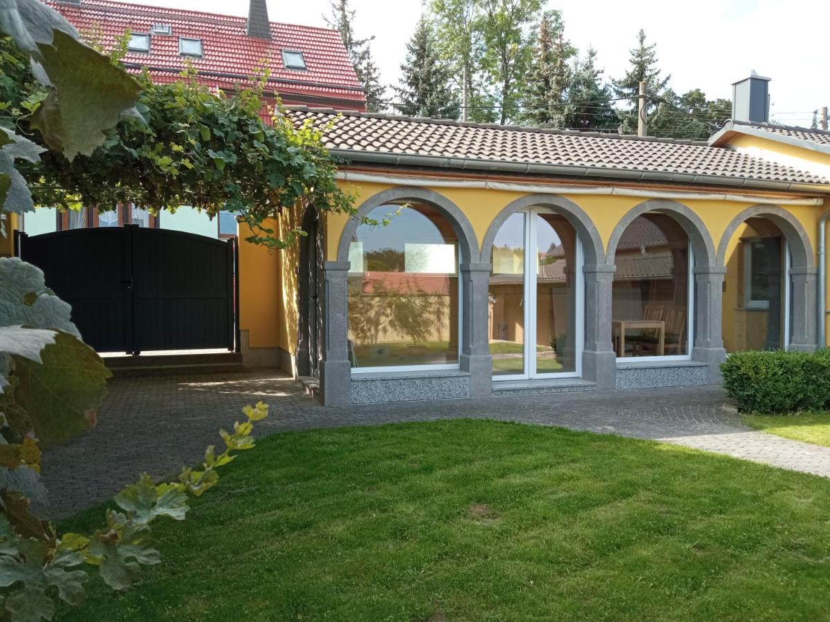באד סולצה Haus Toskana, Kleines Ferienhaus Im Toskanagarten מראה חיצוני תמונה