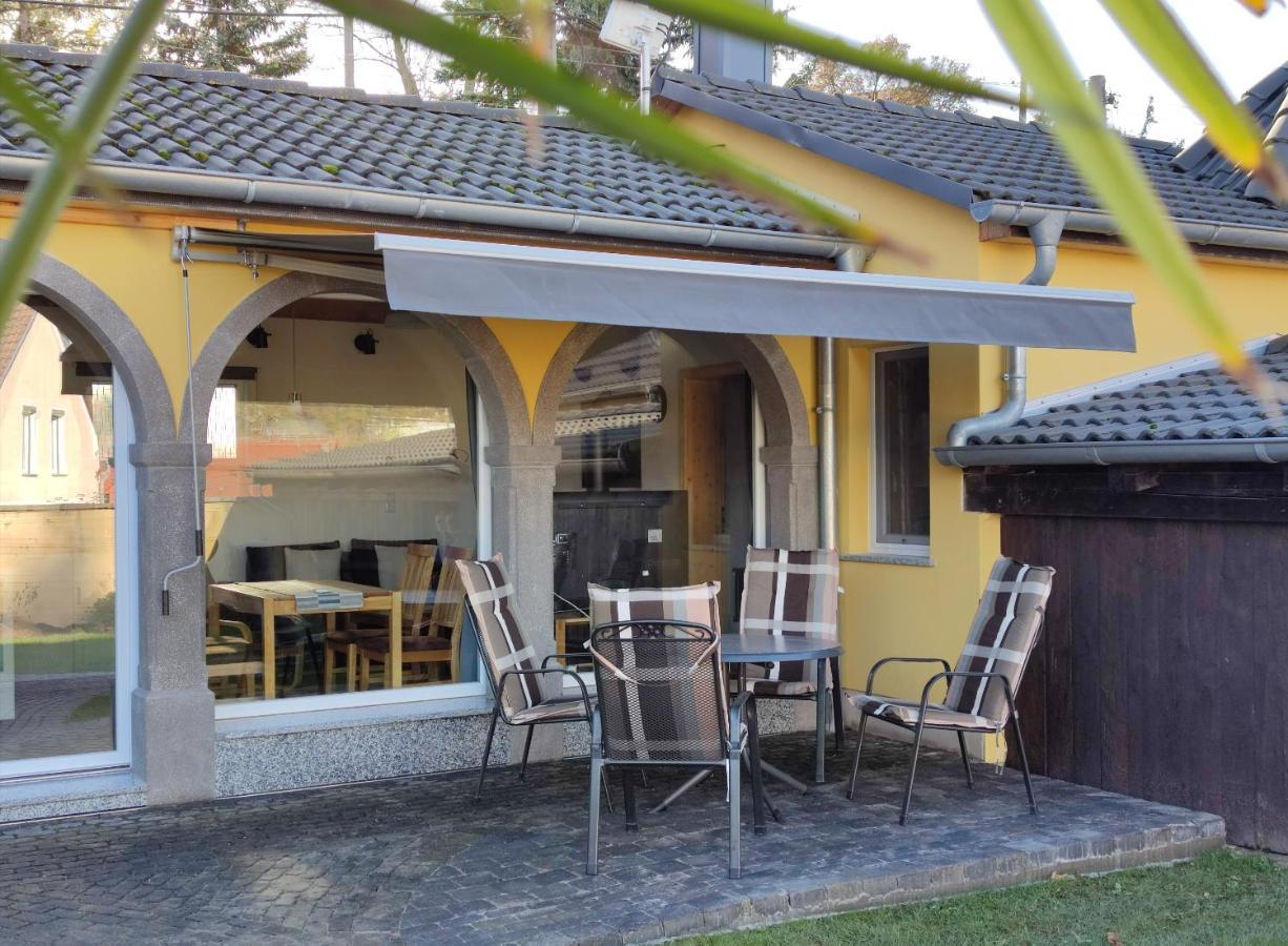 באד סולצה Haus Toskana, Kleines Ferienhaus Im Toskanagarten מראה חיצוני תמונה